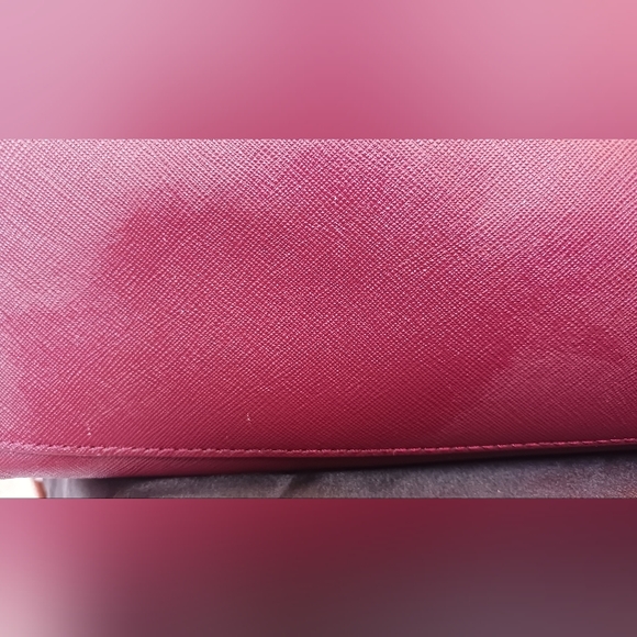 Tory Burch Maroon Emerson Large Tote GUC - Picture 9 of 16